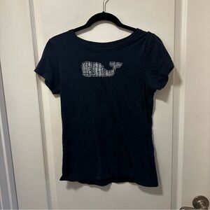 Vineyard Vines Tees-Navy Size Small